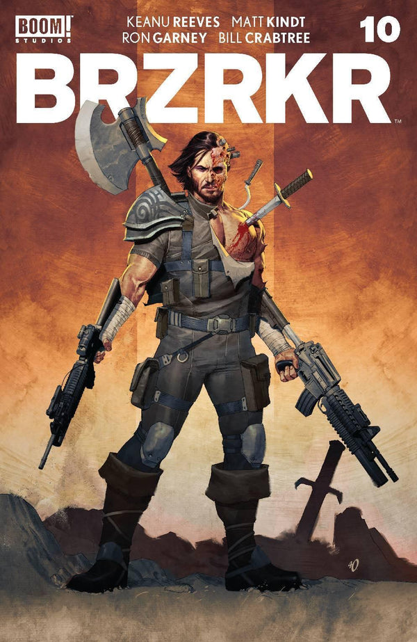 BRZRKR (BERZERKER) #10 CVR E 10 COPY INCV OLIVETTI