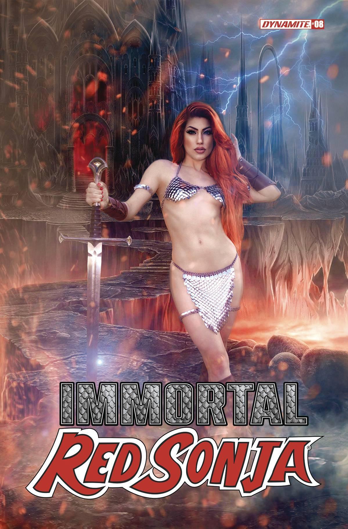 IMMORTAL RED SONJA #8 CVR E COSPLAY - Kings Comics