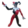 (DAMAGED) HARLEY QUINN RED WHITE & BLACK STATUE BY JIM LEE