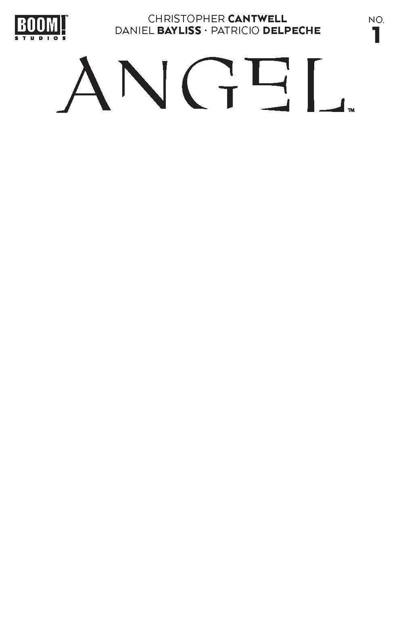 ANGEL VOL 5 #1 CVR B BLANK SKETCH VAR