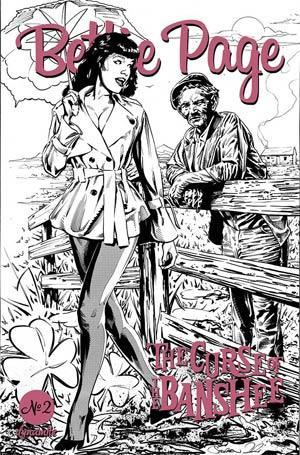 BETTIE PAGE & CURSE OF THE BANSHEE #2 CVR F 10 COPY INCV MOONEY PENCILS