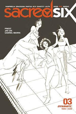 SACRED SIX #3 15 COPY LEE TINT FOC INCV