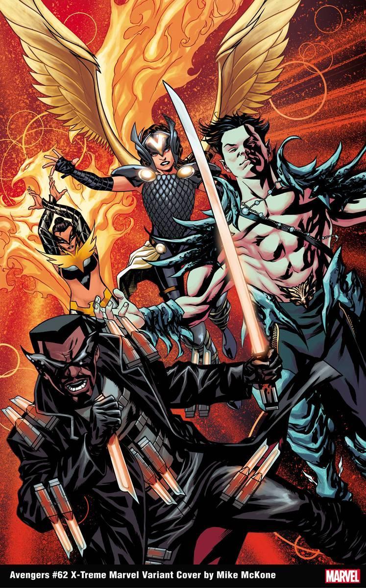 AVENGERS VOL 7 #62 MCKONE X-TREMEME MARVEL VAR