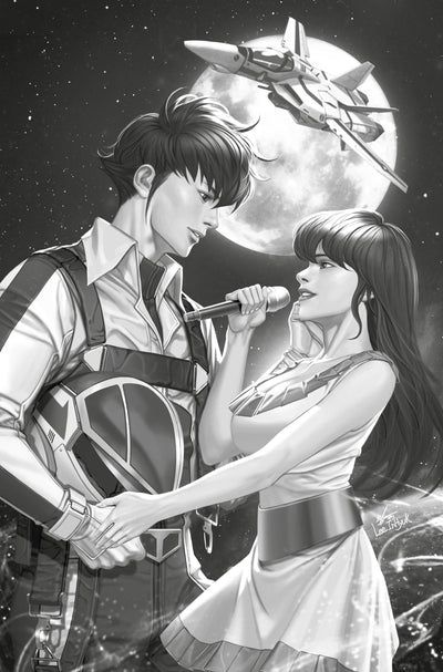 ROBOTECH RICK HUNTER (2023) #1 CVR H 10 COPY INCV LEE VIRGIN B&W INKS