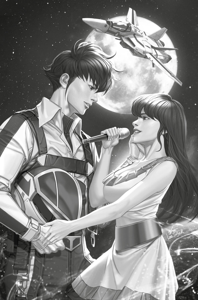 ROBOTECH RICK HUNTER (2023) #1 CVR H 10 COPY INCV LEE VIRGIN B&W INKS
