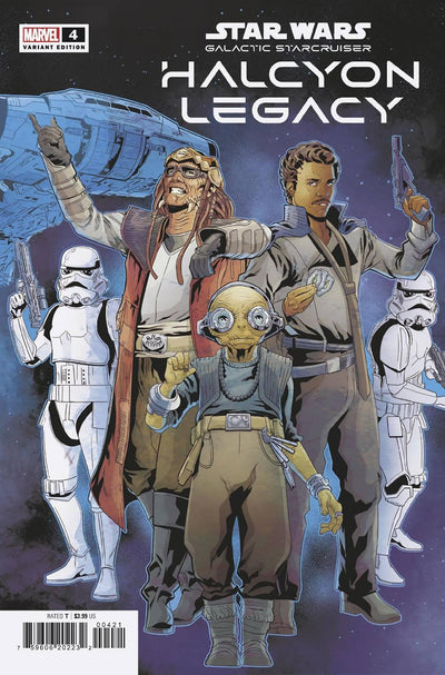 STAR WARS HALCYON LEGACY (2022) #4 SLINEY CONNECTING VAR