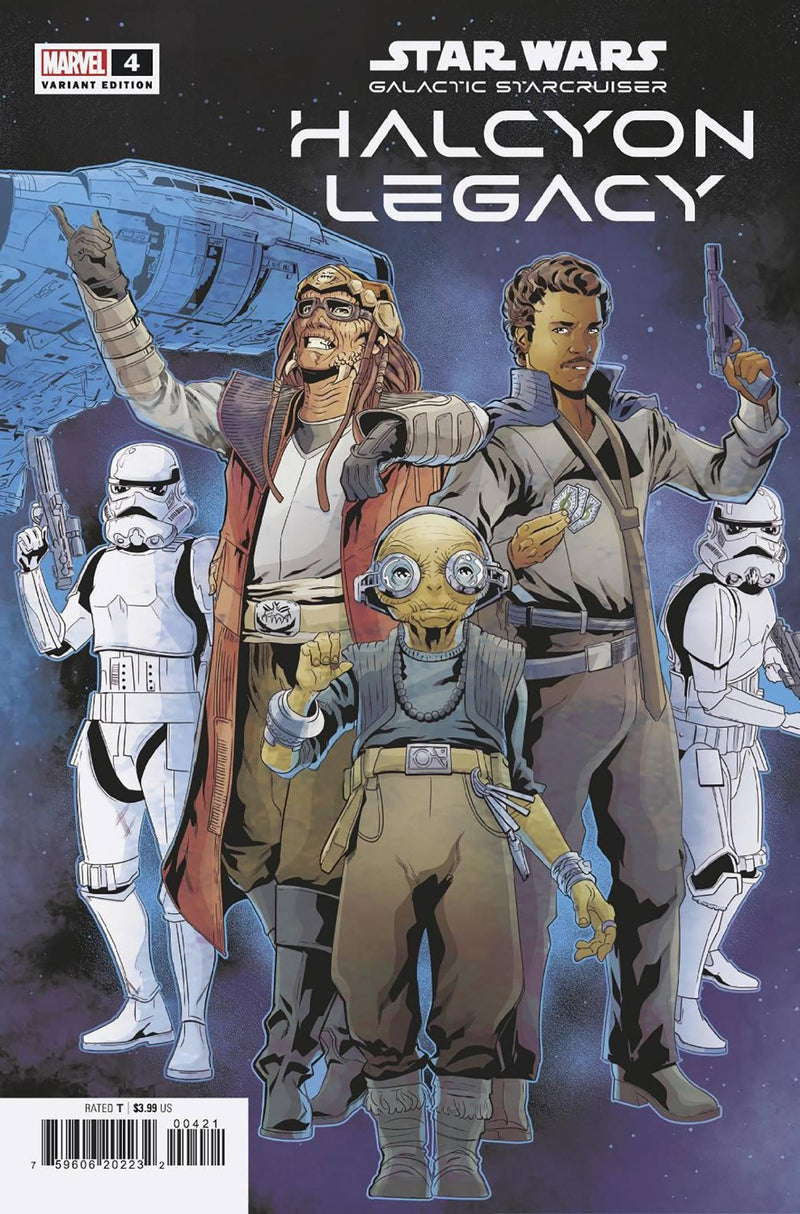 STAR WARS HALCYON LEGACY (2022) #4 SLINEY CONNECTING VAR