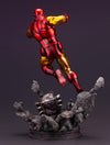 MARVEL UNIVERSE AVENGERS IRON MAN FINE ART STATUE - DAMAGED