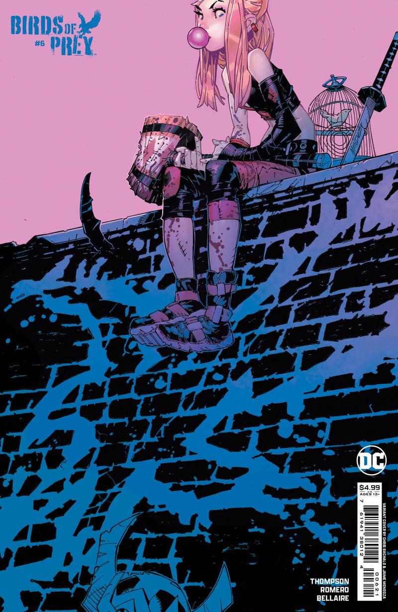 BIRDS OF PREY (2023) #6 CVR B CHRIS BACHALO CARD STOCK VAR