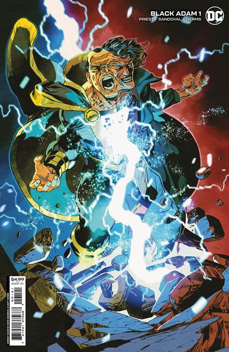 BLACK ADAM #1 CVR B RAFA SANDOVAL CARD STOCK VAR - Kings Comics