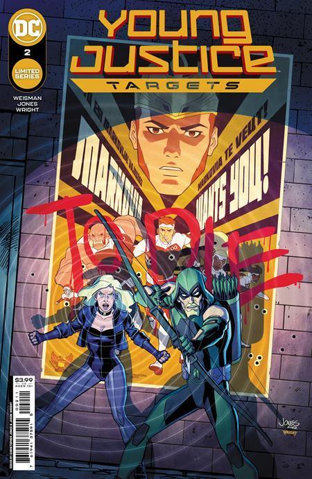 YOUNG JUSTICE TARGETS #2 CVR A CHRISTOPHER JONES