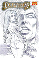 DAMSELS #2 25 COPY LINSNER SKETCH INCV