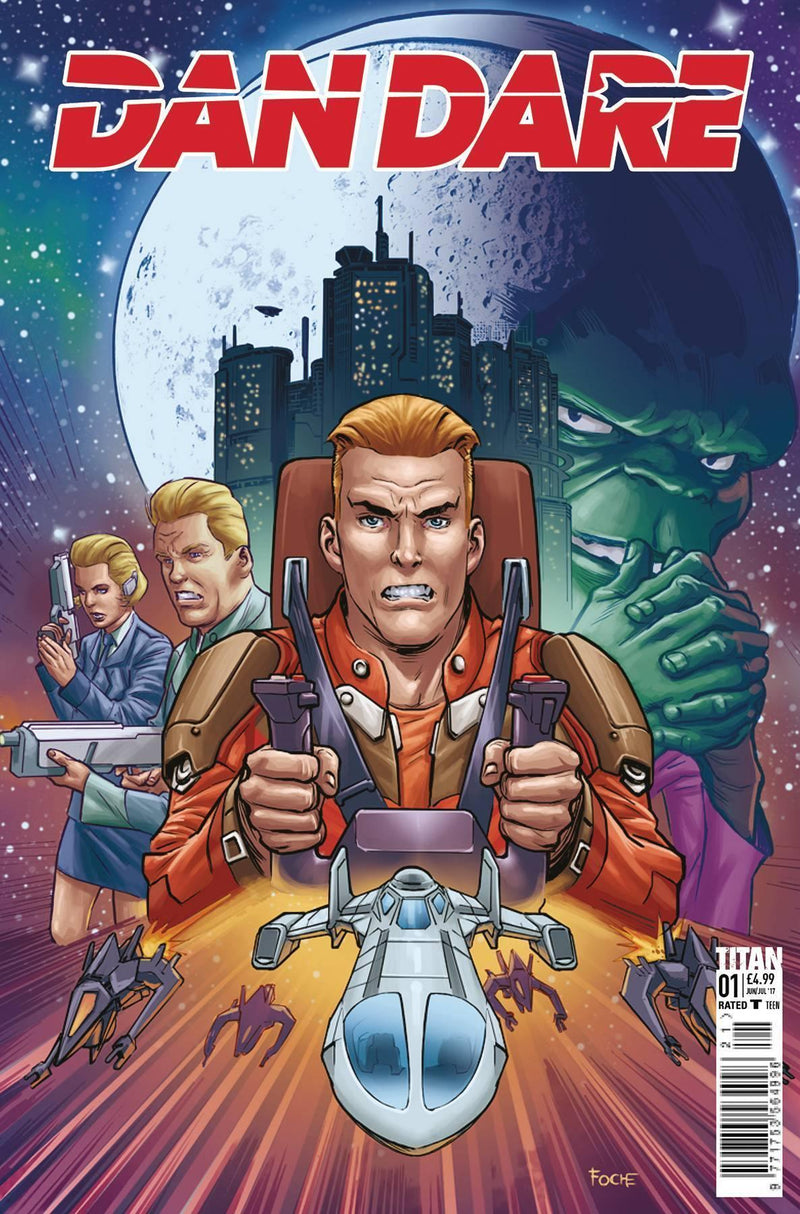 DAN DARE VOL 2 #2 CVR B FOUCHE
