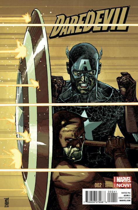 DAREDEVIL (2014) #2 1:20 CAPTAIN AMERICA TEAM UP VAR ANMN