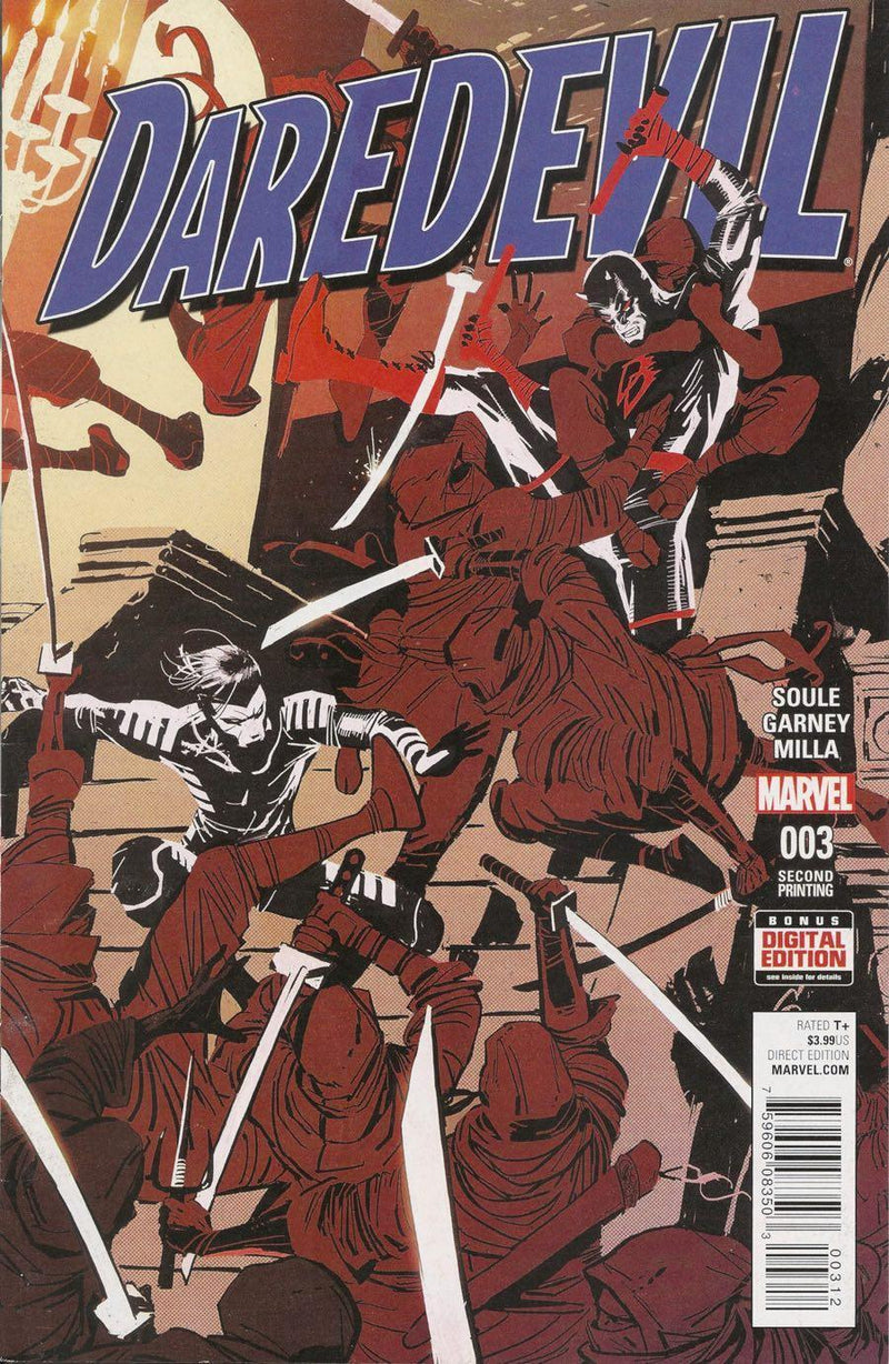 DAREDEVIL (2016) #3 GARNEY 2ND PTG VAR