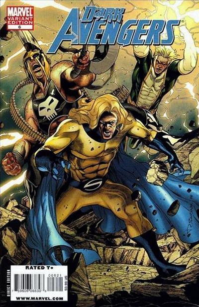 DARK AVENGERS (2009) #6 YOUNG GUNS SANDOVAL VAR DKR