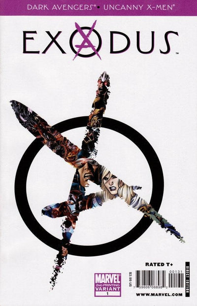 DARK AVENGERS UNCANNY X-MEN EXODUS DAX 2ND PTG VAR