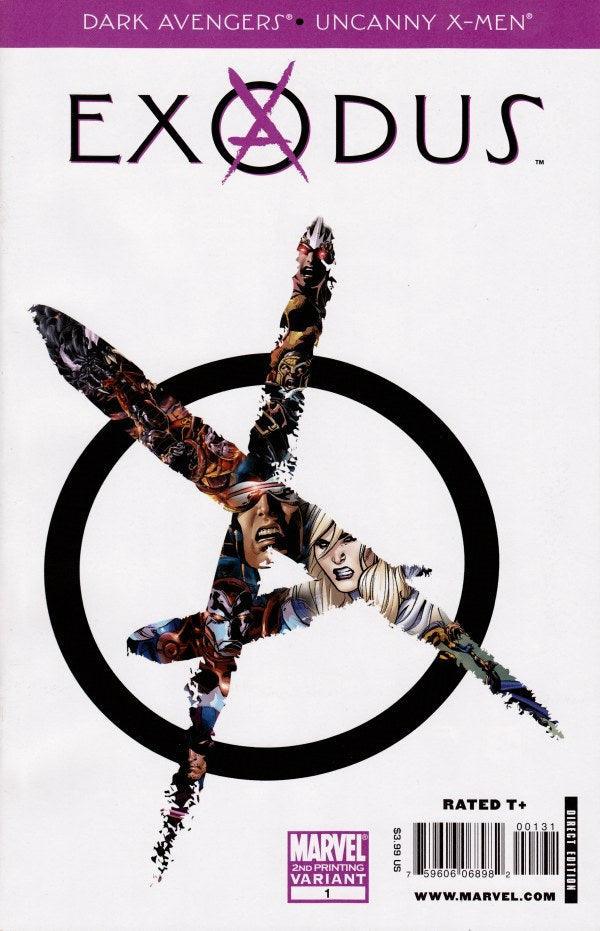 DARK AVENGERS UNCANNY X-MEN EXODUS DAX 2ND PTG VAR