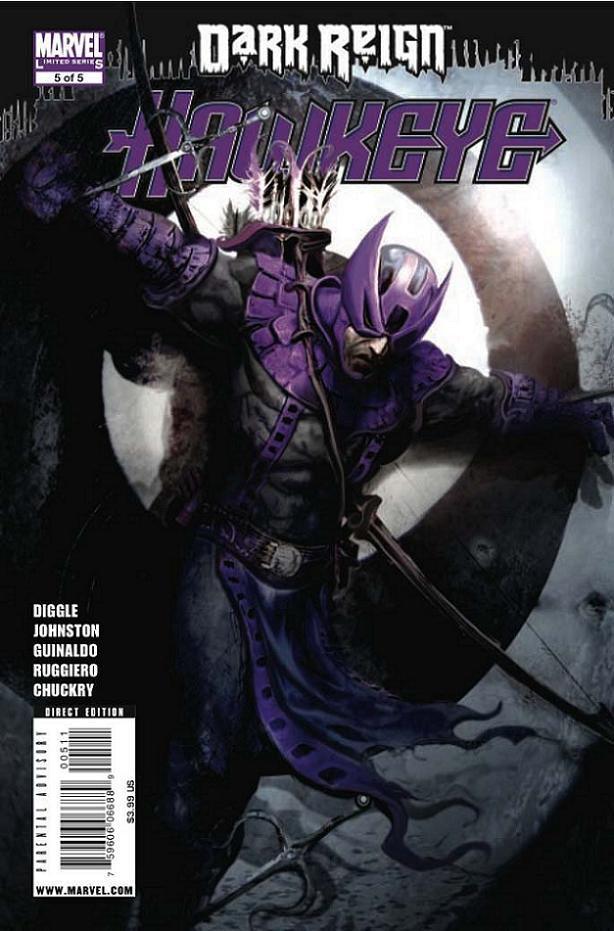 DARK REIGN HAWKEYE #5 DKR