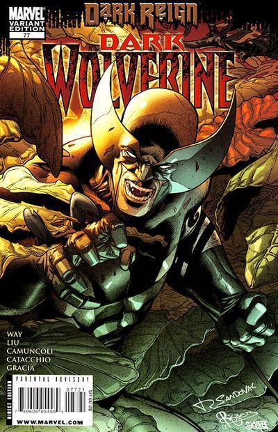 DARK WOLVERINE (2009) #77 YOUNG GUNS SANDOVAL VAR DKR