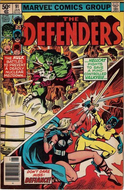 DEFENDERS #91 NEWSSTAND (VF)