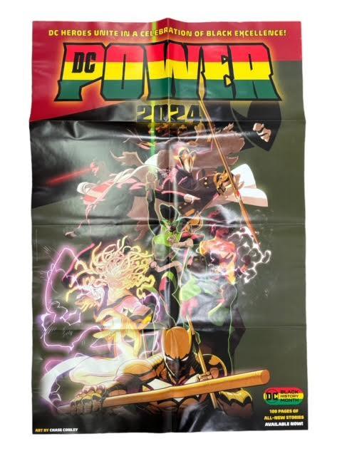 DC POWER 2024 FOLDED PROMO POSTER