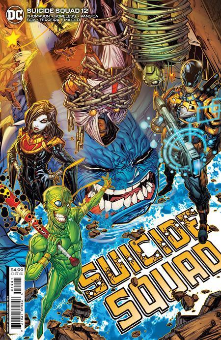 SUICIDE SQUAD VOL 6 #12 CVR B JONBOY MEYERS CARD STOCK VAR - Kings Comics