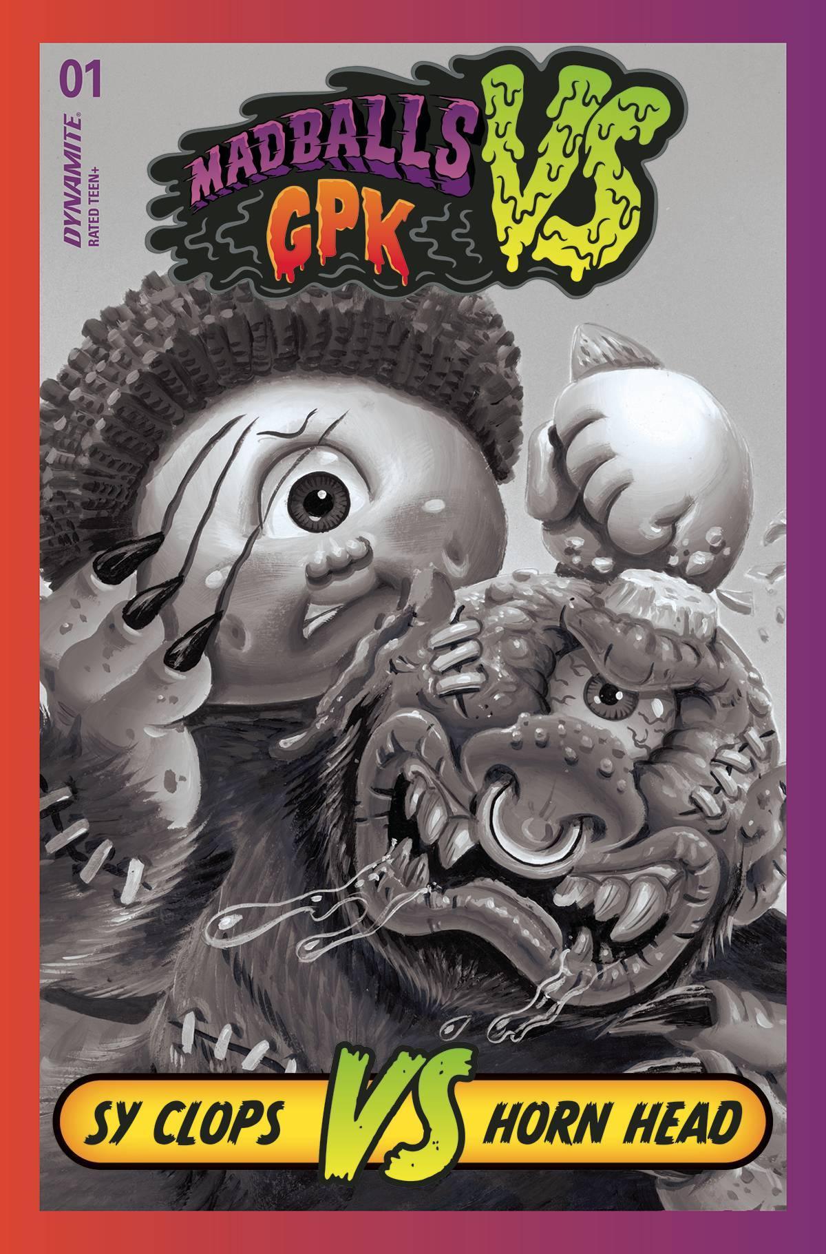 MADBALLS VS GARBAGE PAIL KIDS #1 CVR M 10 COPY FOC INCV TRAD - Kings Comics