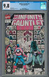 CGC INFINITY GAUNTLET SET OF 6 (#1,#2,#3,#4,#6 - 9.8   #5 - 9.6) - SLIGHT FADING #1