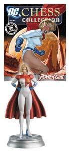 DC SUPERHERO CHESS FIG COLL MAG #45 POWER GIRL WHITE PAWN - Kings Comics