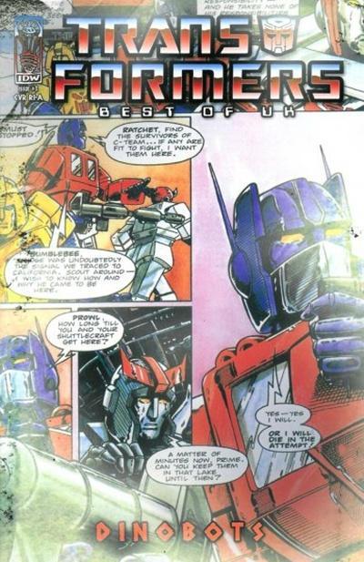 TRANSFORMERS BEST OF THE UK DINOBOTS #3 10 COPY INCV - Kings Comics