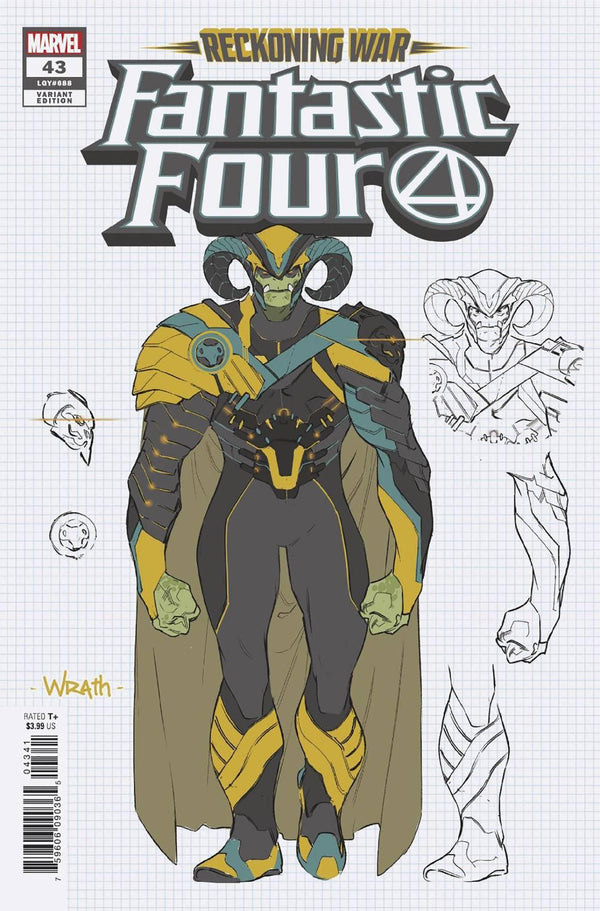 FANTASTIC FOUR VOL 6 (2018) #43 SILVA CONCEPT ART VAR