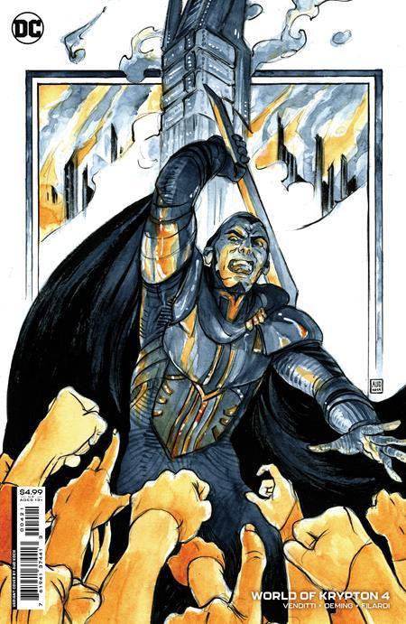 WORLD OF KRYPTON #4 CVR B AUD KOCH CARD STOCK VAR