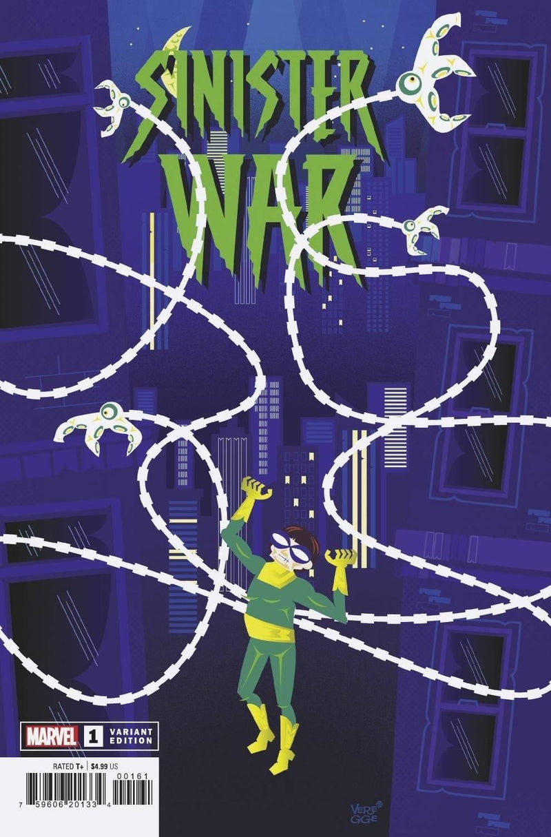 SINISTER WAR #1 VEREGGE VAR