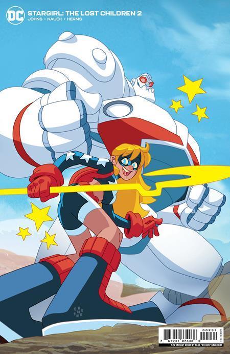 STARGIRL THE LOST CHILDREN #2 CVR D INC 1:25 SEAN CHEEKS GALLOWAY CARD STOCK VAR