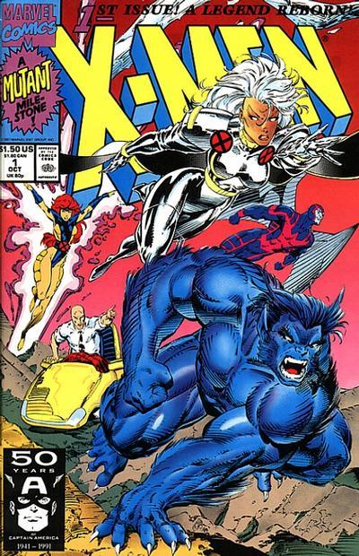 X-MEN VOL 2 (1991) #1 - SET OF FIVE COVERS - Kings Comics