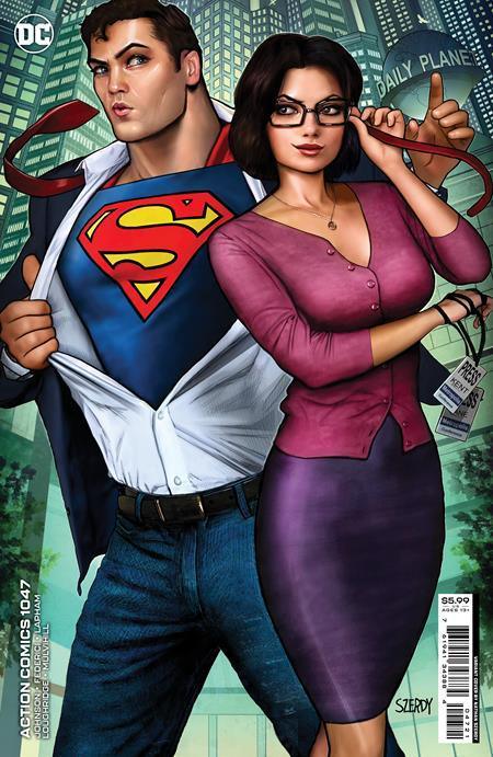 ACTION COMICS VOL 2 #1047 CVR B NATHAN SZERDY CARD STOCK VAR
