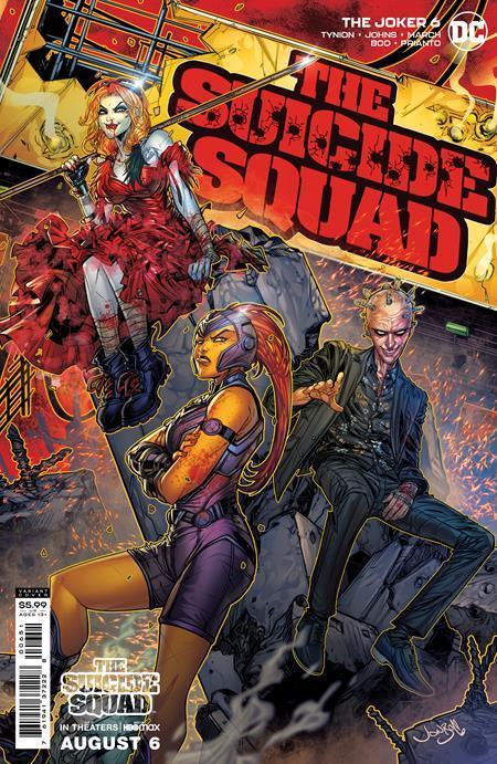 JOKER VOL 2 #6 CVR D JONBOY MEYERS THE SUICIDE SQUAD MOVIE VAR - Kings Comics