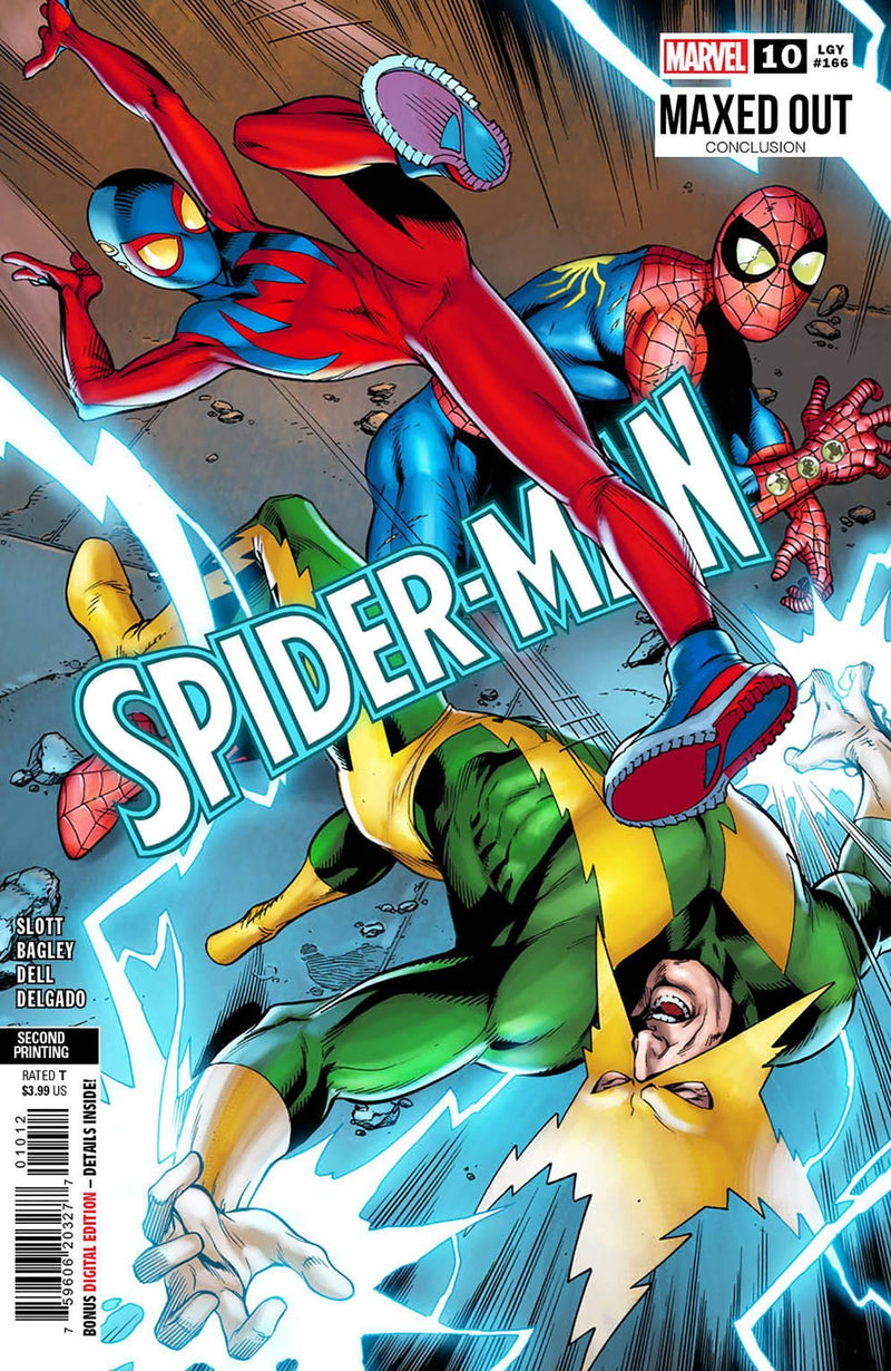 SPIDER-MAN VOL 4 (2022) #10 2ND PTG MARK BAGLEY VAR