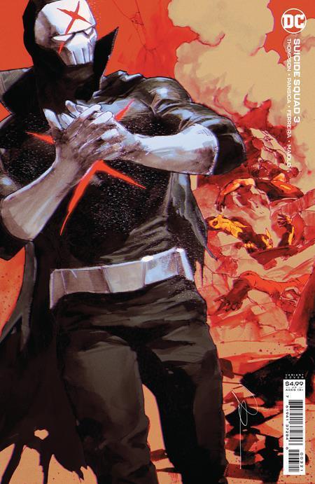 SUICIDE SQUAD VOL 6 #3 CVR B GERALD PAREL CARD STOCK VAR