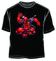 DEADPOOL ED POOL BLK T/S LG
