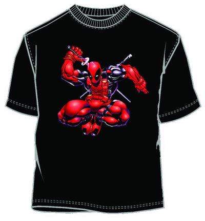 DEADPOOL ED POOL BLK T/S MED