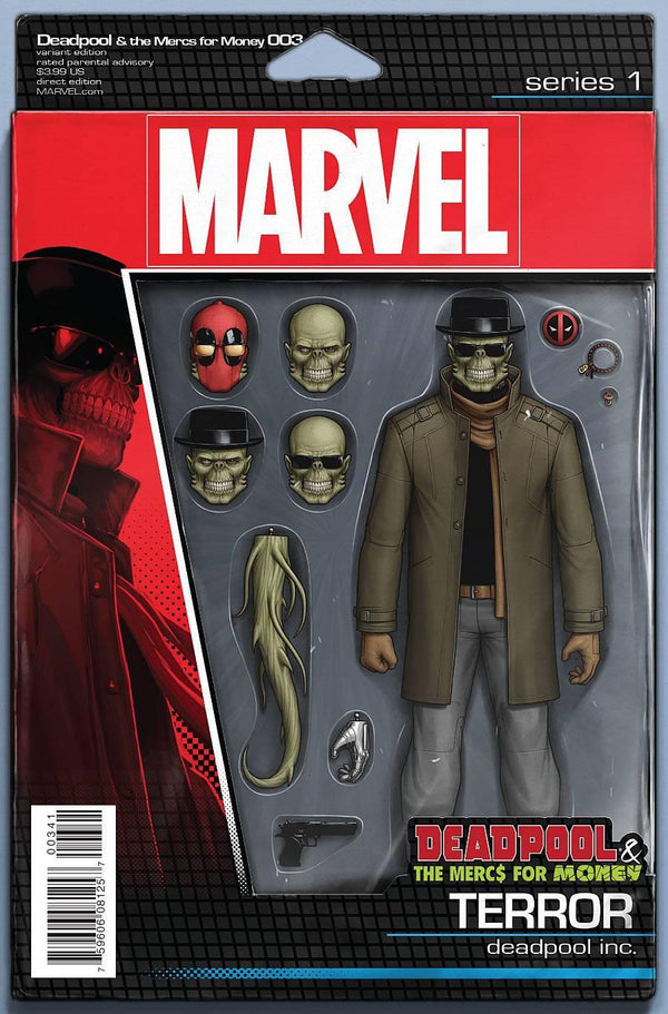 DEADPOOL MERCS FOR MONEY (2016) #3 ACTION FIGURE VAR