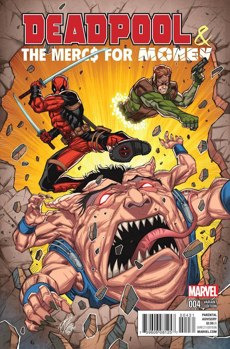 DEADPOOL MERCS FOR MONEY (2016) #4 LIM VAR
