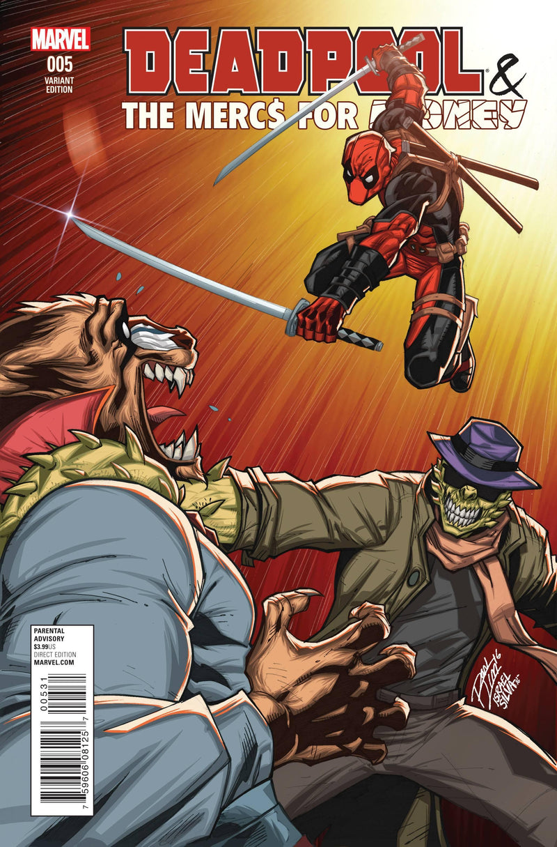 DEADPOOL MERCS FOR MONEY (2016) #5 LIM VAR