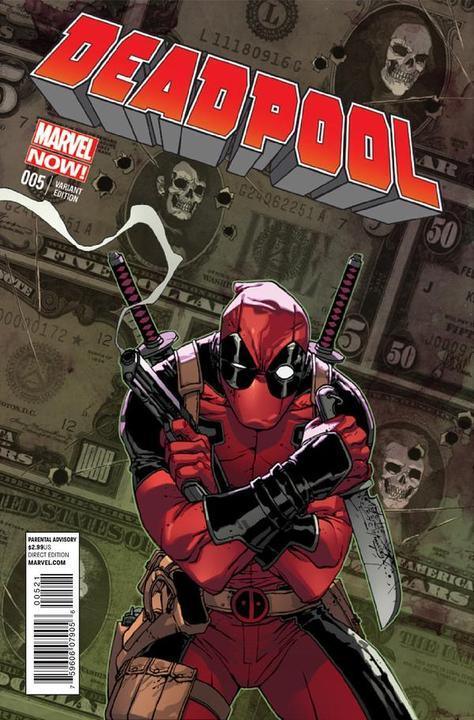 DEADPOOL (2013) #5 50 COPY CAMUNCOLI VAR NOW