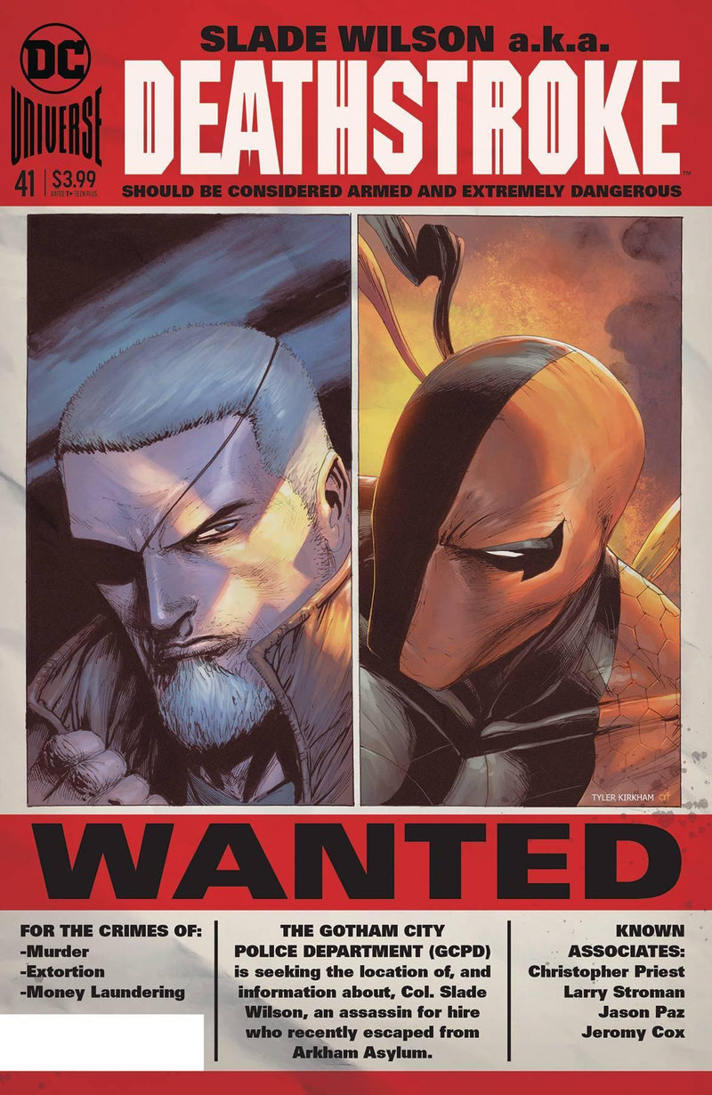 DEATHSTROKE VOL 4 #41 TERMINUS AGENDA