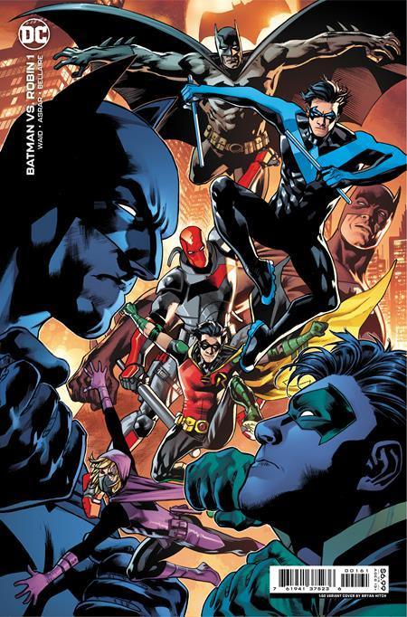 BATMAN VS ROBIN #1 CVR I INC 1:50 BRYAN HITCH CARD STOCK VAR