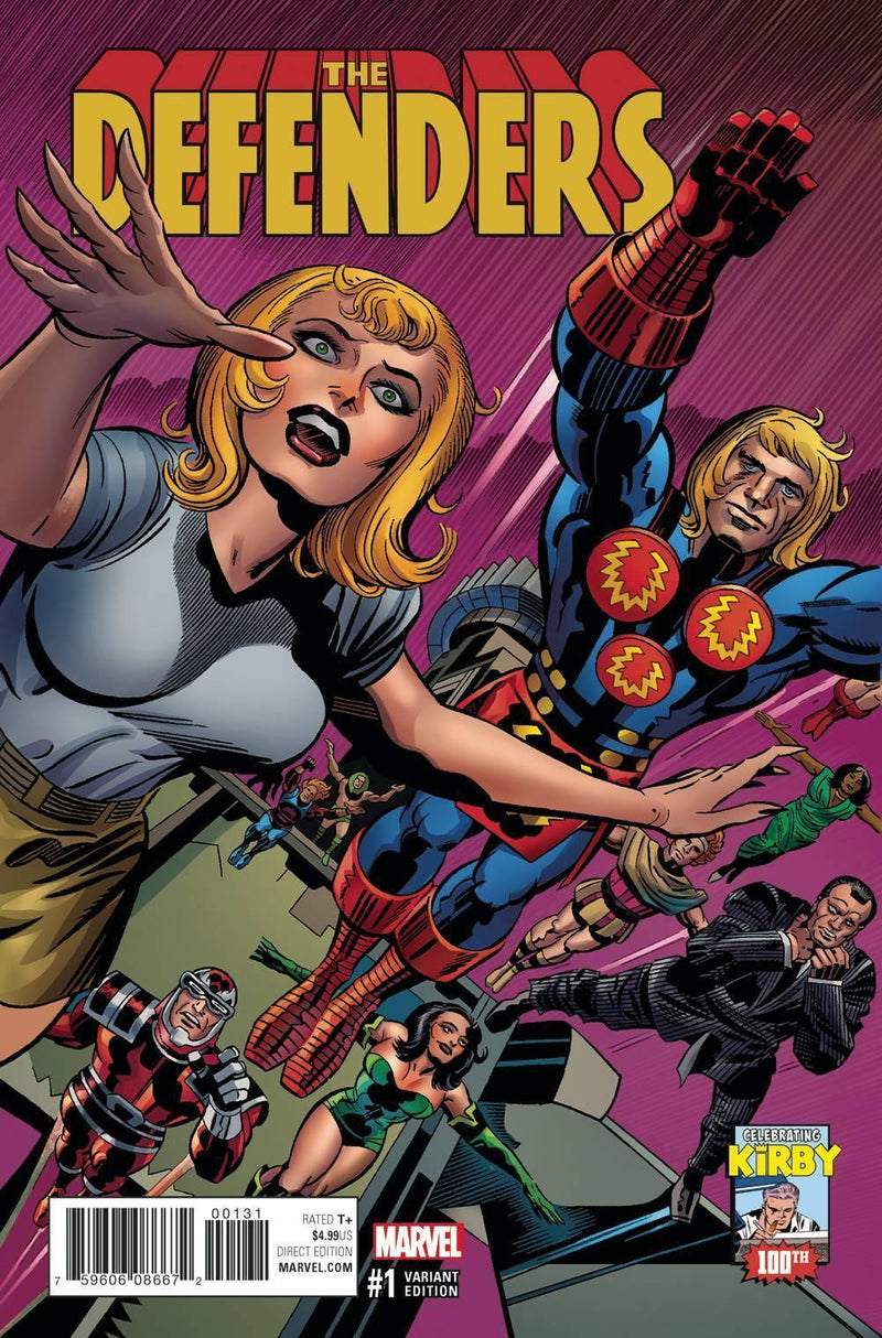 DEFENDERS VOL 5 #1 KIRBY 100TH VAR