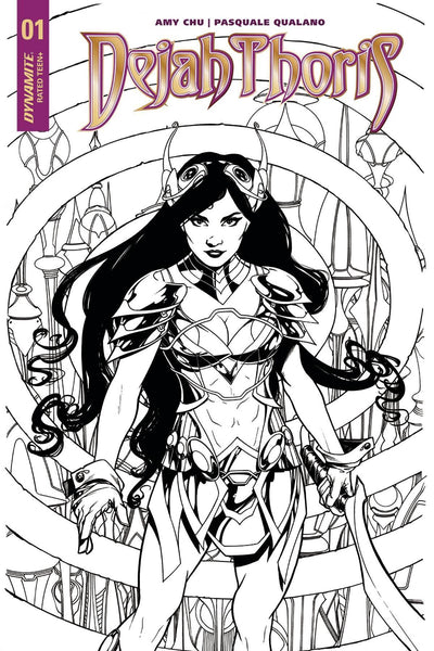 DEJAH THORIS VOL 2 #1 CVR E 10 COPY MCKONE B&W INCV